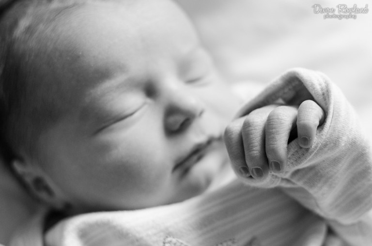 Black and White Baby